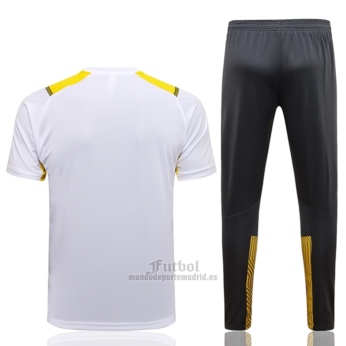 Chandal del Borussia Dortmund Manga Corta 2021-2022 Blanco